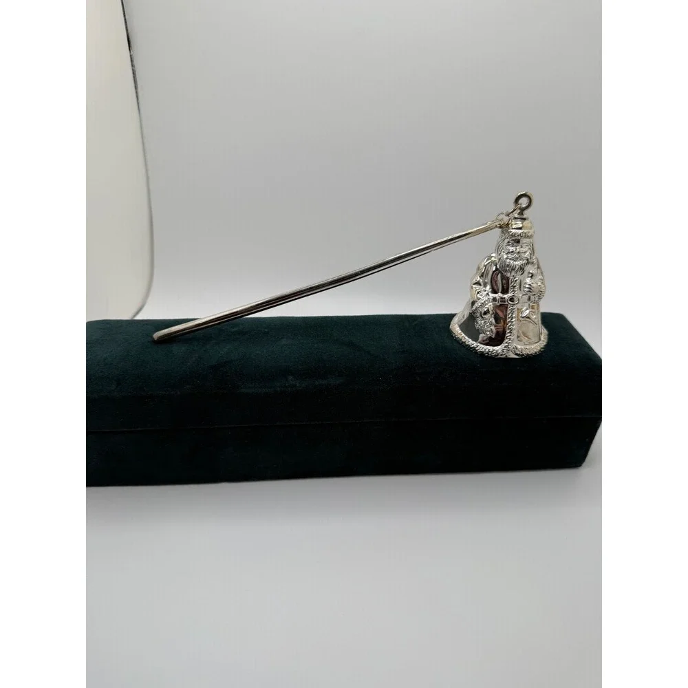Silver Treasures by Godinger Santa Claus Candle Snuffer‎
